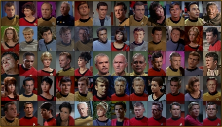 Original Star Trek Starfleet Personnel and Crew - Part Two - Commodore Mendez, McGivers, Captain Pike, Star Trek, Boma