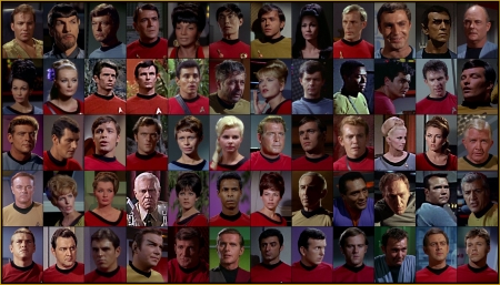 Original Star Trek Starfleet Personnel and Crew - Part Three - scotty, star trek, spock, sulu, chekov, kirk, mccoy