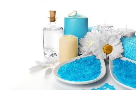 â™¥ - oil, spa, flowers, salt, candles