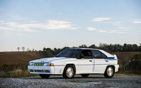 citreon bx 4tc - car, french, citreon, liftback