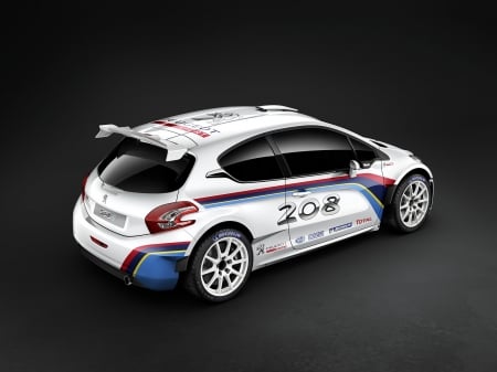 peugeot 208 r5 - car, french, peugeot, rally