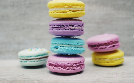 macaron - sweet, cookie, biscuit, maracon