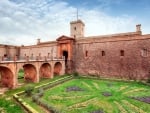 Spain Barcelona Montjuic Castle