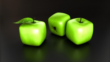 square apples - entertainment, funny, cool, square apples