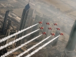 Red Arrows Over Kuwait City