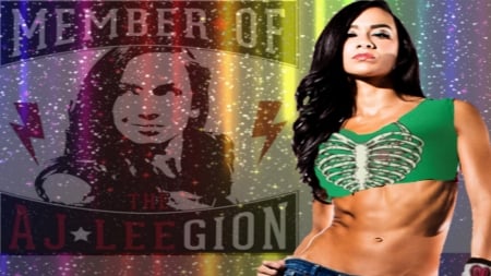 Aj Leigion - Womens Champion, Smackdown, Aj Legion, former Wrestler, Harleyb, WWE, Champ, Aj Lee, Diva, Raw, Cm Punk