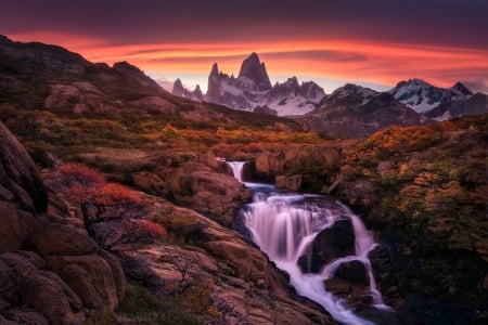 * - water, nature, sky, flowing