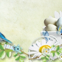 Blue Bird Easter