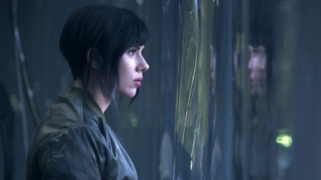 ghost in the shell - girl, shell, ghost, brunette