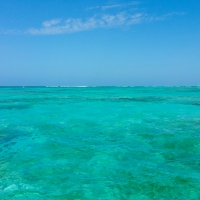 Caribbean Sea and Blue Sky