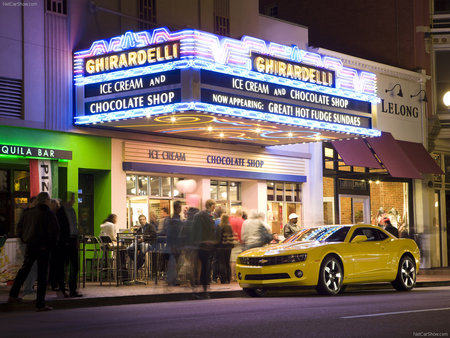 The Night Out - cars, chevrolet, camaro