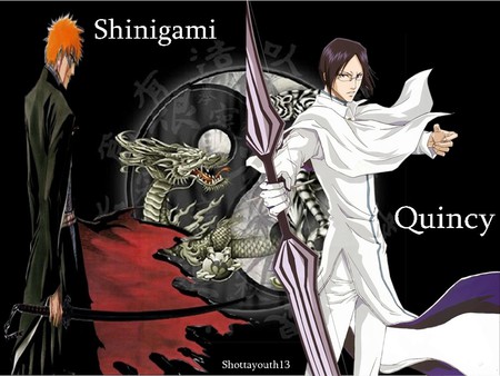 Shinigami and Quincy - anime, tv show