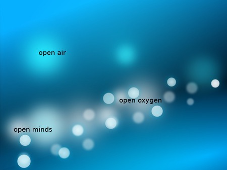 open air open oxygen open minds  - open minds, air, minds, open source, oxygen, opensource, opensuse