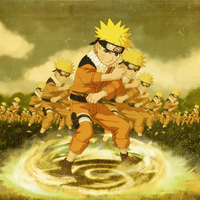 naruto multi shadow clone  jutsu