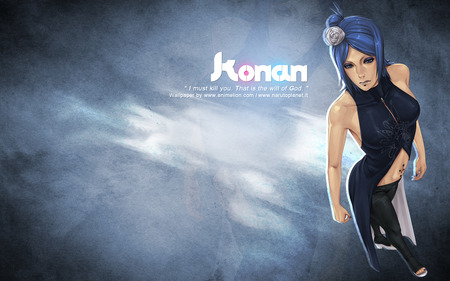 konan - anime, naruto