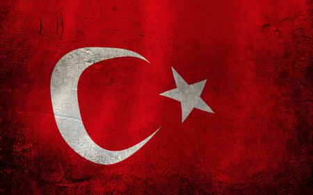 Turkey flag - turkey, patriotic, world, country, flag