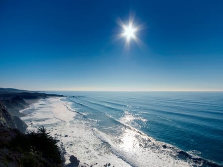 Big Sur   Into The Sun - sea, big sur, sun