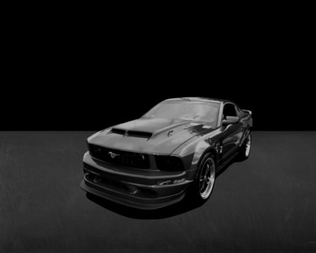 Ford Mustang  - mustang, gt500, car, tuning, ford