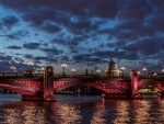 cloudy bridge