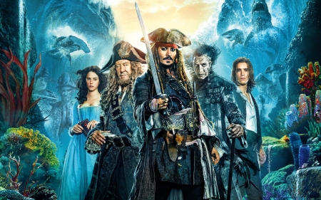 pirates of the caribbean - dead, pirate, caribbean, men