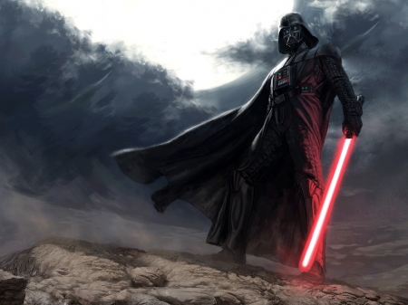 Star Wars - Darth Vader - anakin skywalker, star wars, movie, film, darth vader, action