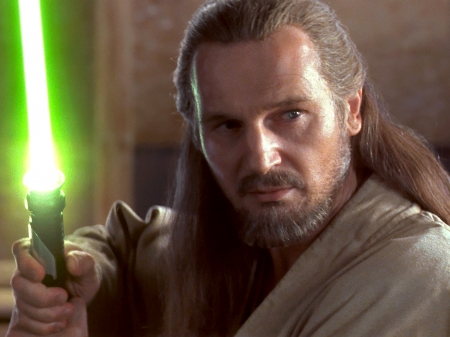 Star Wars - Qui-Gon Jinn - Movie, Qui Gon Jinn, Liam Neeson, action, Star Wars, film