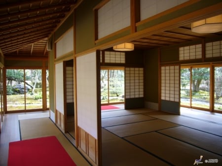 Japanese Room - japan, tatami, room, oriental, traditional, japanese, old, indoor