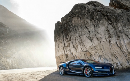 Bugatti Chiron - chiron, cars, bugatti, blue