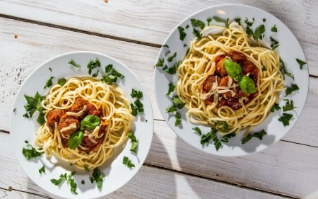 Spaghetti - italian, clean, spaghetti, food