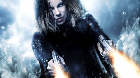 Underworld: Blood Wars 2017 - underworld, poster, blue, selene, Kate Beckinsale, girl, actress, black, fantasy, woman, movie, blood wars