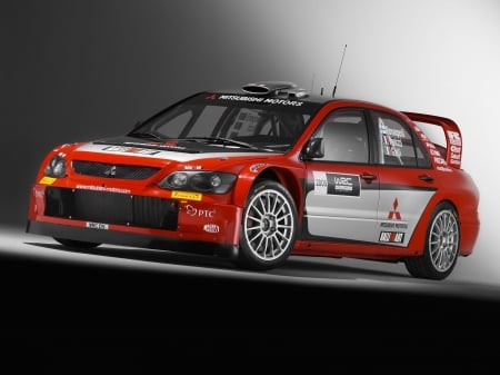 mitsubishi lancer wrc05 - mitsubishi, lancer, japanese, rally