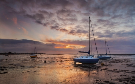 boat sunset - fun, sunset, nature, beach, ocean, cool