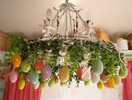 Easter Decoration - eggs, room, seasonal, artwork