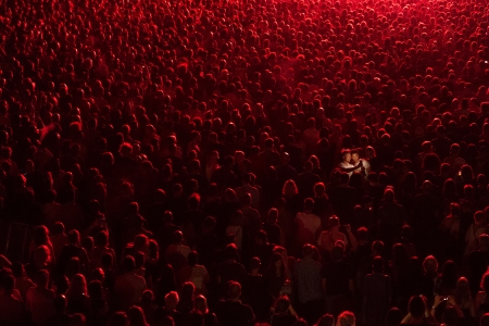 EXIST - people, selfie, red light, concert