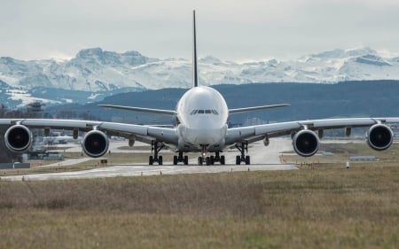 A380 - fun, aircraft, cool, a380, commercial