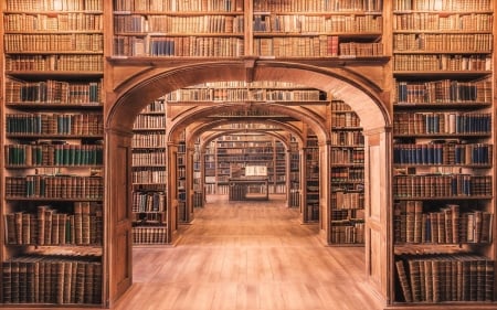 library - library, fun, cool, architecture, house