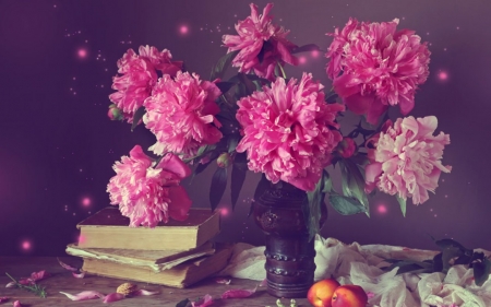 * - abstract, flowers, pink, soft