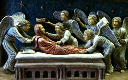 Assumption of Mary - Assumption, Angels, Mary, Coronation