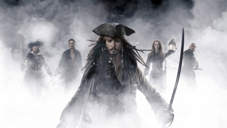 pirates of the caribbean - sparrow, pirates, jack, captain, caribbean