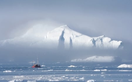 Antarctica - ice, icebergs, iceberg, antarctica