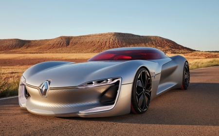 renault trezor concept - desert, trezor, renault, concept