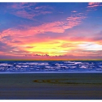Sunset Arabian Beach