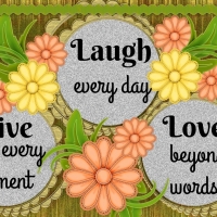 LIVE, LAUGH, LOVE