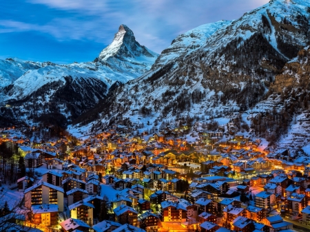 Zermatt - Switzerland - the alps, europe, switzerland, zermatt