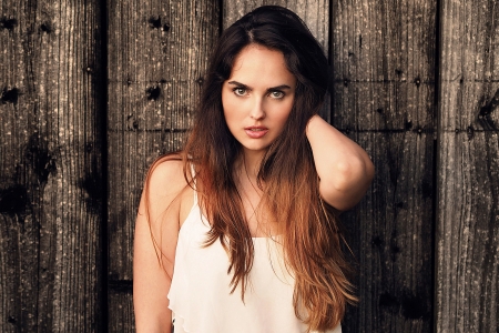 Out Behind The Barn. . - girls, women, style, fun, models, female, cowgirl, fashion, boots, outdoors, brunettes, western, ranch, barn