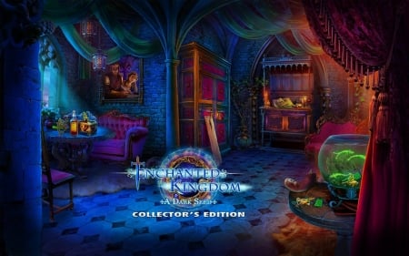 Enchanted Kingdom - A Dark Seed08 - fun, puzzle, hidden object, cool, video games