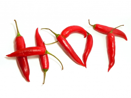 hot peppers - peppers, red, hot, chili