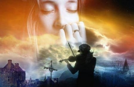 Love - collages, violin, photography, cool, love