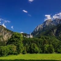 Castle in Bavaria,Germany