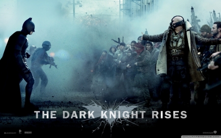 The Dark Knight Rises (2012) - Comic, The Dark Knight Rises, 2012, movie, Batman, film